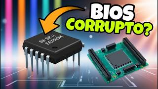 BIOS DAÑADO REPARACIÓN BIOS CORRUPTO en MOTHERBOARD COMO FLASHEAR EEPROM CON PROGRAMADORA USB CH341A [upl. by Virgil]