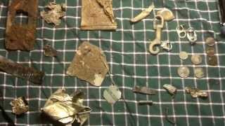 Metal detecting the finger lakes fisher f2 first hunt iron and clad coins [upl. by Wood]