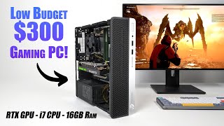 Build Your Own Ultra Affordable Sff Gaming Pc For Less Than 300 [upl. by Aihsoek]