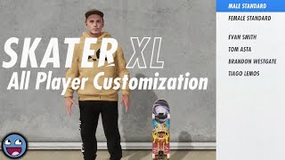 Skater XL  All Player Customization  v1103 [upl. by Dulcie115]