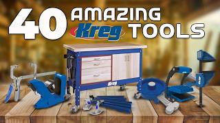 40 NEW Amazing Kreg Tools for Woodworking  Part 1 [upl. by Weisberg]