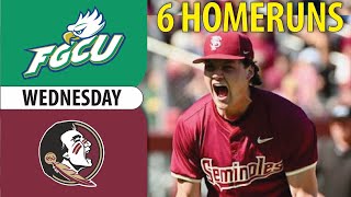 Florida Gulf Coast vs Florida State Baseball Highlights  College Baseball Highlights 2024 [upl. by Einna]