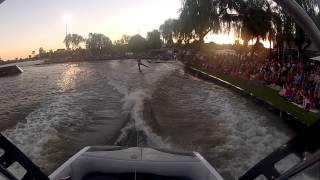 Mulwala Water Ski Show Our View [upl. by Idolem]