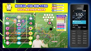 Nokia 150 RM1190 Keypad Ways [upl. by Aay]