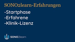 SONO2learn Erfahrungen 1 [upl. by Fraze]