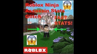 Roblox Safe Zone Ninja Assassin NinJutsuStats Glitch [upl. by Noakes]