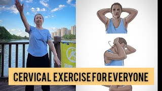 Cervical Exercises Build a Swan like Neck in Three Minutes a Dayexerciseroutine fitnessgoals [upl. by Danila]