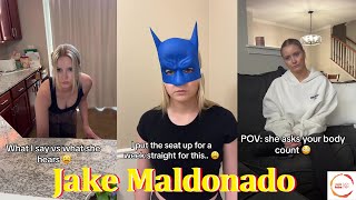 Jake Maldonado and his Girlfriends TikTok Videos  All 2024 Jake Maldonado TikToks Shorts Mashup [upl. by Allenad200]