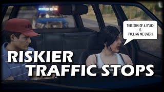 Riskier Traffic Stops  New Mod  Install and Showcase  lspdfr  gtav [upl. by Ardied661]