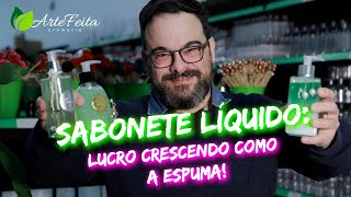 Aprenda a fazer Sabonete Líquido Personalizado com o seu Aroma Favorito [upl. by Steffy]