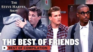 Best Of Friends Romeo and Bullethead ftMerlin Santana William Lee Scott  The Steve Harvey Show [upl. by Arbmik]