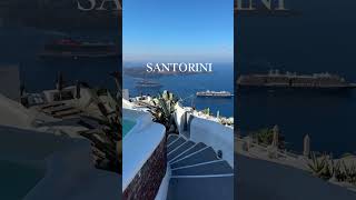 Santorini santorinitravel santorini santoriniviews santorinivibes beach santorinivlog summer [upl. by Ahsilrak]