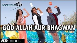 God Allah Aur Bhagwan Krrish 3 Video Song Hrithik Roshan Priyanka Chopra Kanganashorts tiktok [upl. by Annah11]