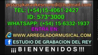 MIL LAGRIMAS  KARAOKE NO MIDI [upl. by Hannover]