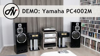 Yamaha PC4002M  Vintage Studio Power Amplifiers with Yamaha NS1000 Speakers [upl. by Jestude229]