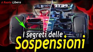 Formula 1 A Ruota libera  Ferrari ecco come funziona la nuova sospensione  Sduct miracoloso [upl. by Kciredorb]