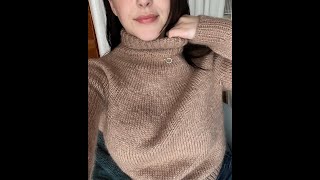 I knit a sweater Novice Sweater by Petite Knit [upl. by Allys733]