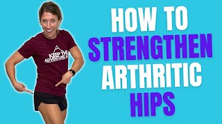 5 BEST strengthening exercises for arthritic hips [upl. by Anuaek]