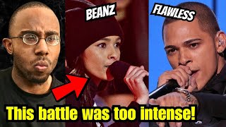 Shocking Reaction  Beanz and Flawless Real Talk Battle it Out on Rhythm  Flow  Netflix [upl. by Yecart]