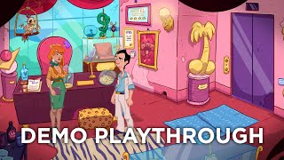 Leisure Suit Larry  Wet Dreams Dry Twice  Demo Playthrough EN [upl. by Sly]