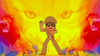 Little Singham  Official Song  PoliceKi Vardi Sher Ka Dum Kids CartoonDiscoveryKidsIndia [upl. by Dottie782]