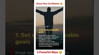 Boost Your Confidence 😯  shorts youtubeshorts viralshorts [upl. by Euqinim929]