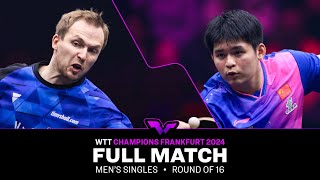 FULL MATCH  Benedikt Duda vs Lin Shidong  MS R16  WTTFrankfurt 2024 [upl. by Esac]