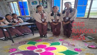 COMENIUS WORLD SCHOOL RANGOLI 2024 [upl. by Robyn]