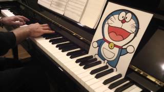 Doraemon Theme Song  Doraemon no Uta for Piano Solo「ドラえもんのうた」ピアノ [upl. by Stirling656]