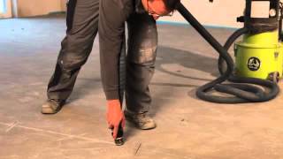 How to repair screed cracks quickly and easily [upl. by Esertap]