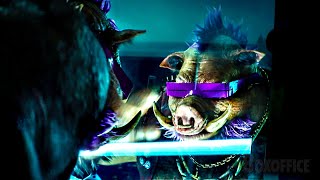 Bebop amp Rocksteady Origins  Teenage Mutant Ninja Turtles Out of the Shadows  CLIP [upl. by Nekcerb]