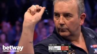 MICHAEL VAN GERWEN BEST INSANE MOMENTS 18 DARTER [upl. by Farrison]