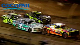 Cocopah Speedway IMCA Stock Car Heat Races 11720  Winter Nationals [upl. by Fanechka]