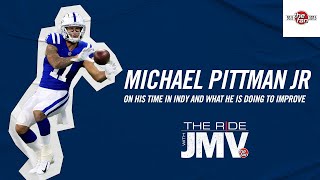 Michael Pittman Jr on what he is doing to improve his performance during year 3 for the Colts [upl. by Cruce]