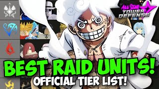 New BEST RAID  STORY Units in ASTD Official Tier List Review [upl. by Edmond983]