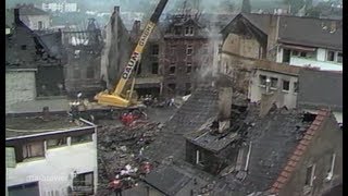 Herborn vor 30 Jahren  Tanklaster rast in die Innenstadt und explodiert [upl. by Eentruoc]