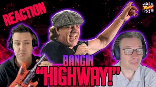 ACDC Highway To Hell  River Plate BRITS REACTION [upl. by Jeri]