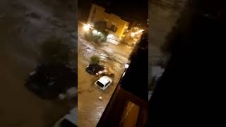 Incredibile Alluvione a Palagonia Catania 19 10 2018 [upl. by Grimbald329]