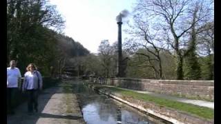 Leawood Pumphouse on the Cromford Canal in steam [upl. by Verity]