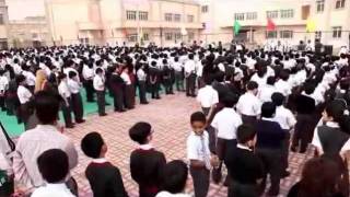 Shantiniketan Indian School DohaQatar School Song [upl. by Anneg]