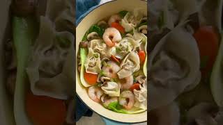 How to Make Wonton Soup at Home shorts [upl. by Yecak]