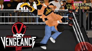 Johnny Gargano vs Kushida – NXT North American Title Match NXT TakeOver Vengeance Day  WR2D [upl. by Sremlahc639]