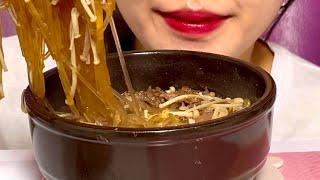 ASMR뚝배기 소불고기 먹방🤎ttukbaegi earthen pot Beef bulgogi Mukbang [upl. by Rosen]