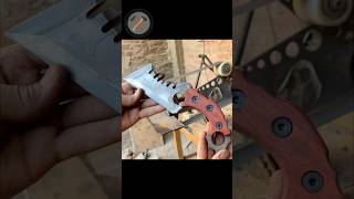 Tactical Knife Making blade knifemaking blacksmith [upl. by Koressa]