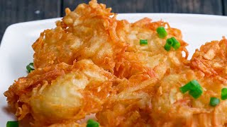 Einfacher Kartoffelpuffer nach Omas Art Rezept 😍 German Potato Pancakes [upl. by Adria]