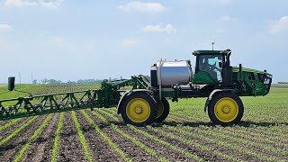 New Sprayer and Spray Trailer in ACTION [upl. by Leonor335]