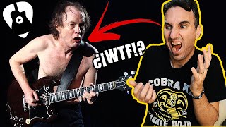 La vez que ANGUS YOUNG tocó el solo de guitarra más LOCO de la historia [upl. by Ynatil140]