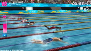 02 Olympische Spiele London 2012 Schwimmen RetterLightning [upl. by Rialb]