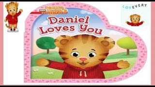 Daniel Loves You Daniel Tigers Neighborhood Read Aloud Book [upl. by Enel]