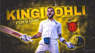 DESI LOOK FT KING KOHLI  KING KOHLI WHATSAPP STATUS cricketwala18 explainerss [upl. by Dhu]